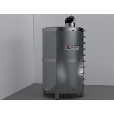 1 Ton  Dikey Depo Paslanmaz  Depo - 1000 litrelik Su Deposu 